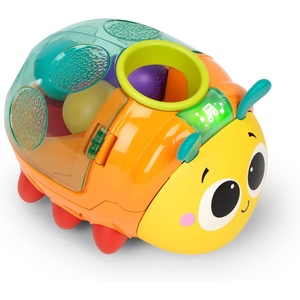 image:imageBright Starts Spin n Chase Bug Ball Popper Toy with Lights amp Music Crawling Baby Toy Encourages Movement amp Motor Skills Unisex 6 MonthsBug