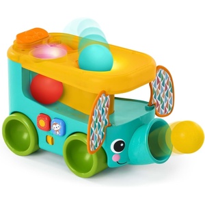 image:imageBright Starts Spin n Chase Bug Ball Popper Toy with Lights amp Music Crawling Baby Toy Encourages Movement amp Motor Skills Unisex 6 MonthsBus
