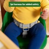 image:imageBright Starts John Deere My Spot EasyClean Booster Seat Portable Dining Chair Booster with 3Point Harness Green 6 Months  ToddlerGreen