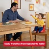 image:imageBright Starts John Deere My Spot EasyClean Booster Seat Portable Dining Chair Booster with 3Point Harness Green 6 Months  ToddlerRed