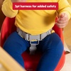 image:imageBright Starts John Deere My Spot EasyClean Booster Seat Portable Dining Chair Booster with 3Point Harness Green 6 Months  ToddlerRed