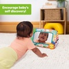image:imageBright Starts Sit amp See Tummy Time Mirror Crinkle Leaves and Squeaker Sun MultiSensory Toy Unisex Newborn amp Up