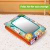 image:imageBright Starts Sit amp See Tummy Time Mirror Crinkle Leaves and Squeaker Sun MultiSensory Toy Unisex Newborn amp Up