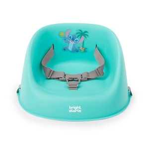 image:imageBright Starts John Deere My Spot EasyClean Booster Seat Portable Dining Chair Booster with 3Point Harness Green 6 Months  ToddlerBlue