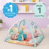 image:imageBright Starts Baby Activity Gym with Two Toy Bars Winnie the Pooh Unisex MultiColoured