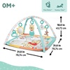 image:imageBright Starts Baby Activity Gym with Two Toy Bars Winnie the Pooh Unisex MultiColoured