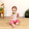 image:imageBright Starts Raspberry Bliss Silicone Baby Teether Toy RaspberryShaped Teething Toy for Infants Unisex Ages 3 Months
