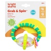 image:imageBright Starts Grab amp Spin Baby Rattle amp BPAFree Teether Toy Ages 3 Months 1 Count Pack of 2Grab  Spin Pack of 2