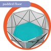 image:imageSummer Infant Pop n Play SE Hex Playard 6Sided Sweet Life Edition Aqua Sugar Color  Full Coverage Play Pen for Indoor and Outdoor Use  Fast Easy and Compact Fold Aqua SugarAqua Sugar SE